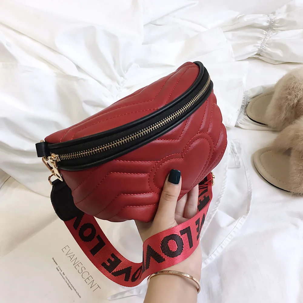 Поясная сумка для женщин модная Wild Love через плечо карман bolsa cintura menina banano de sac ceinture