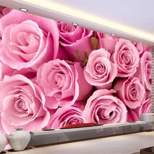 3D обои для украшения дома диван гостиная пользовательские обои роза Мода фото обои фрески papel де parede Beibehang