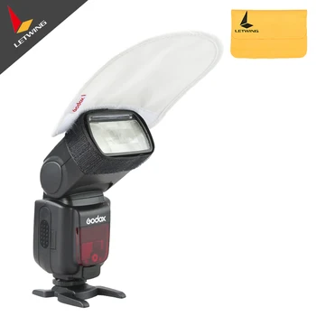 

Godox MRF-01 Mini White Diffuser Sliver Reflector for Canon Nikon Yongnuo Speedlite Shoe Mount Flash
