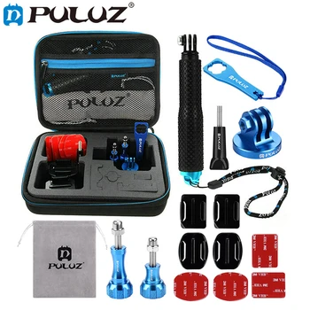 

PULUZ 16 in 1 Monopod Accessories Kit Mount for GoPro HERO 6 5 4 Session 4 3 + 3 for Xiaoyi 4k Action Camera for EKEN H9R