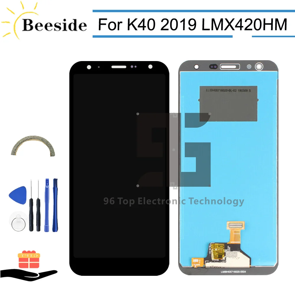 

AA+ Quality LCD 5.7'' Black For LG K40 2019 LMX420HM LMX420EM LMX420EMW LCD Display Touch Screen Digitizer Assembly Replace