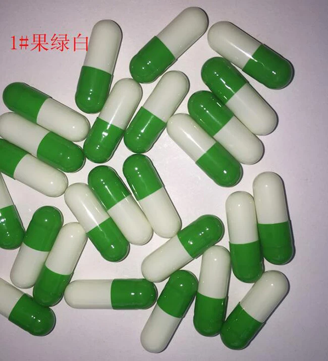 5 000pcs Lot Best Sell Separated 1 Green White Capsule Hard Capsule Empty Capsule Gelatine Capsule Capsules Empty Capsule Gelatincapsule 0 Aliexpress