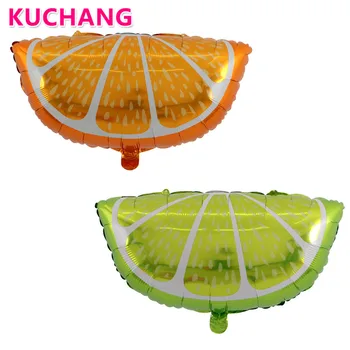 

5pcs/lot Orange Lemon Foil Balloons New Grapefruit Aluminum Children's Holiday Birthday Party Summer Decorations Modeling Globo