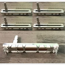 5 шт. 60 мм для новатор, djm 350 600 700 800 Push фейдер прямой слайд потенциометр DJ микшер B10Kx2