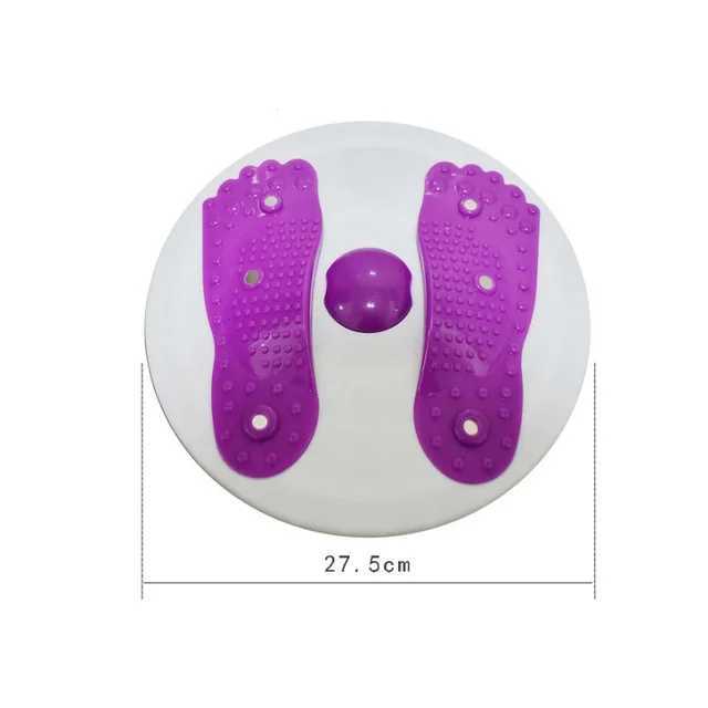 US $9.52 Non-slip Waist Twist Plate Board Plate Twister Fine Fitness Body Building Exercise Equipment Integr