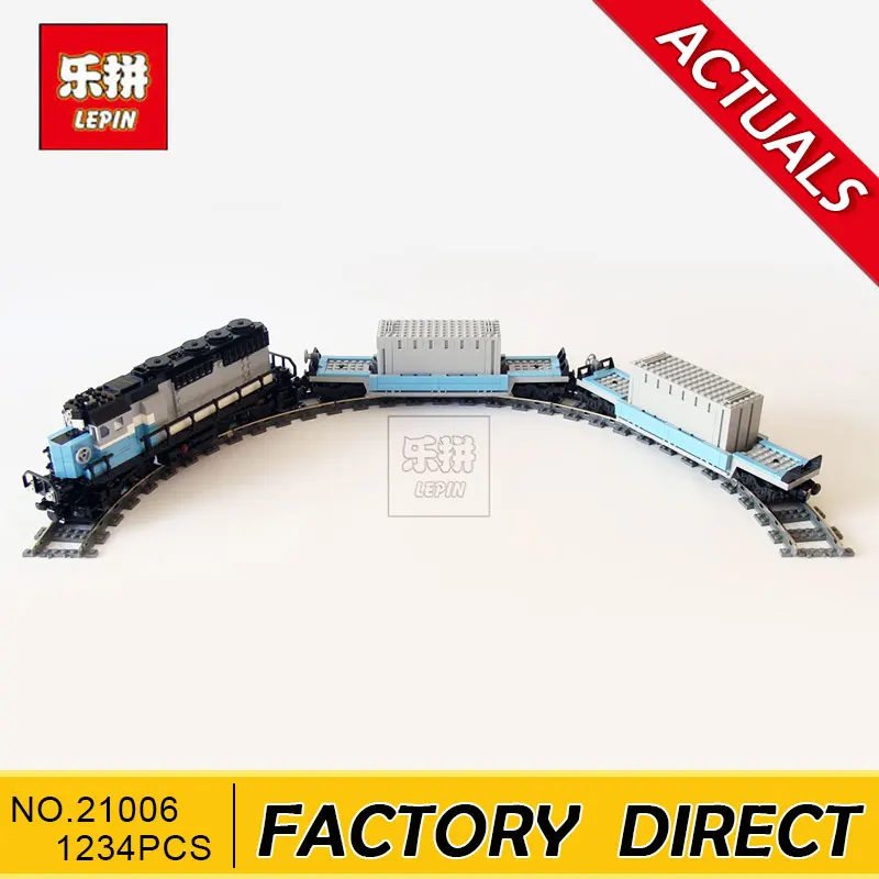 

Lepin 21006 New 1234Pcs Genuine Technic Ultimate Series The Maersk Train Set Building Blocks Bricks Educational Toys 10219