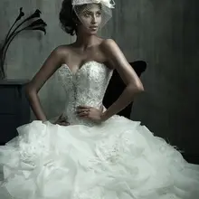 Горячая распродажа белый фаты один слой короткие тюль цветы фата на вырезать край птичья клетка покрывал фата V857