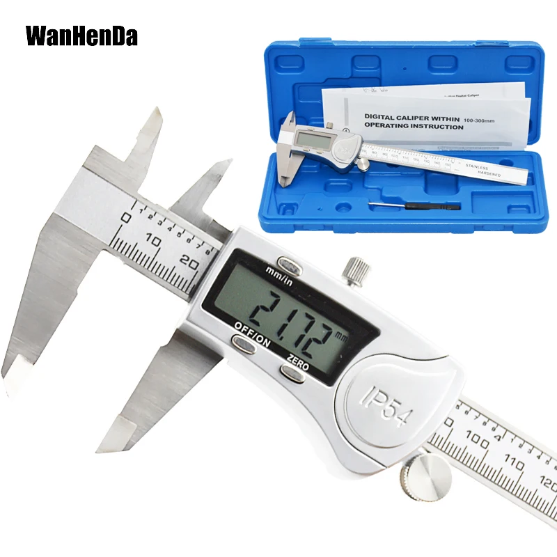 Industrial Digital Caliper Stainless Steel Electronic Vernier Calipers