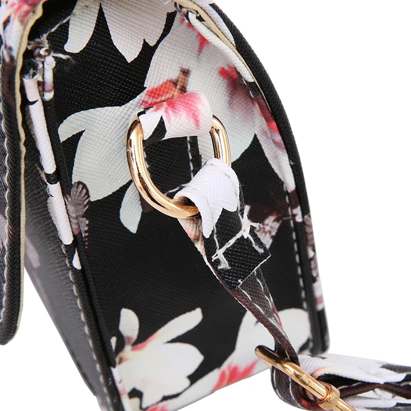 Yogodlns роскошные женские сумки дизайн маленькая сумка женская сумка цветок бабочка печатная сумка через плечо из искусственной кожи ретро сумка через плечо