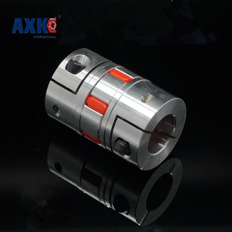 4pcs/lot Cnc Flexible Jaw Spider Plum Coupling Shaft Coupler 4/ 5/6/6