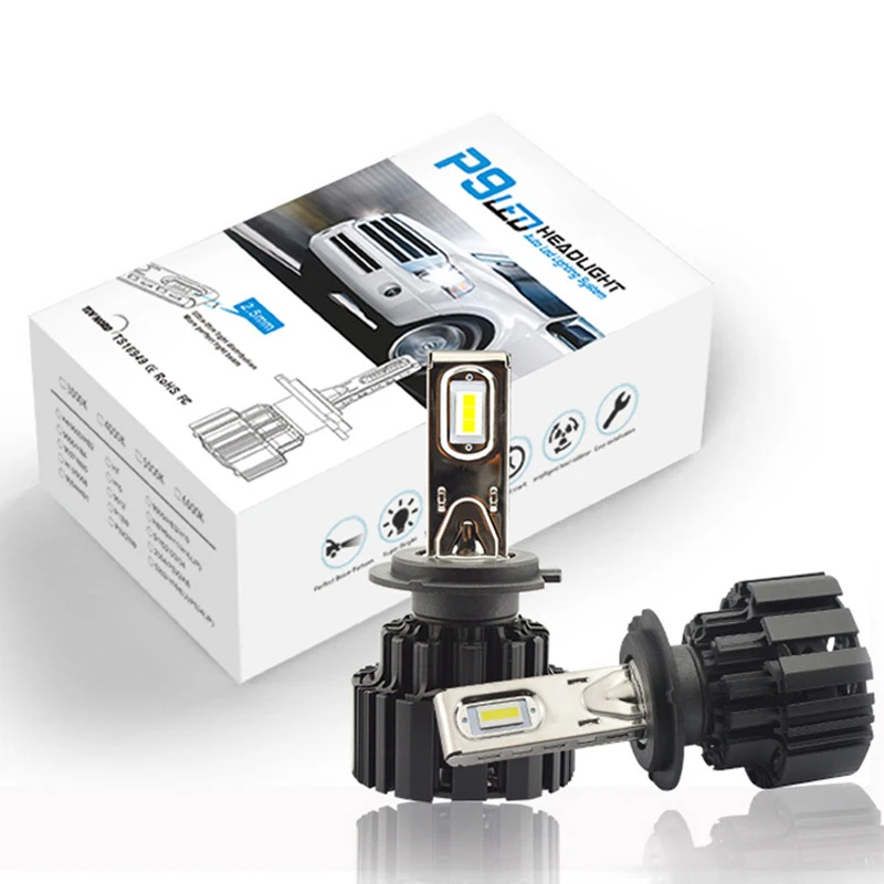 

Vehicle Led Headlamp h7 Spotlight Super Bright Bulb High Low Beam H1 H7 H3 H11 H4 9005 9006 9012 D1s H4 Led D1s Led Bulb