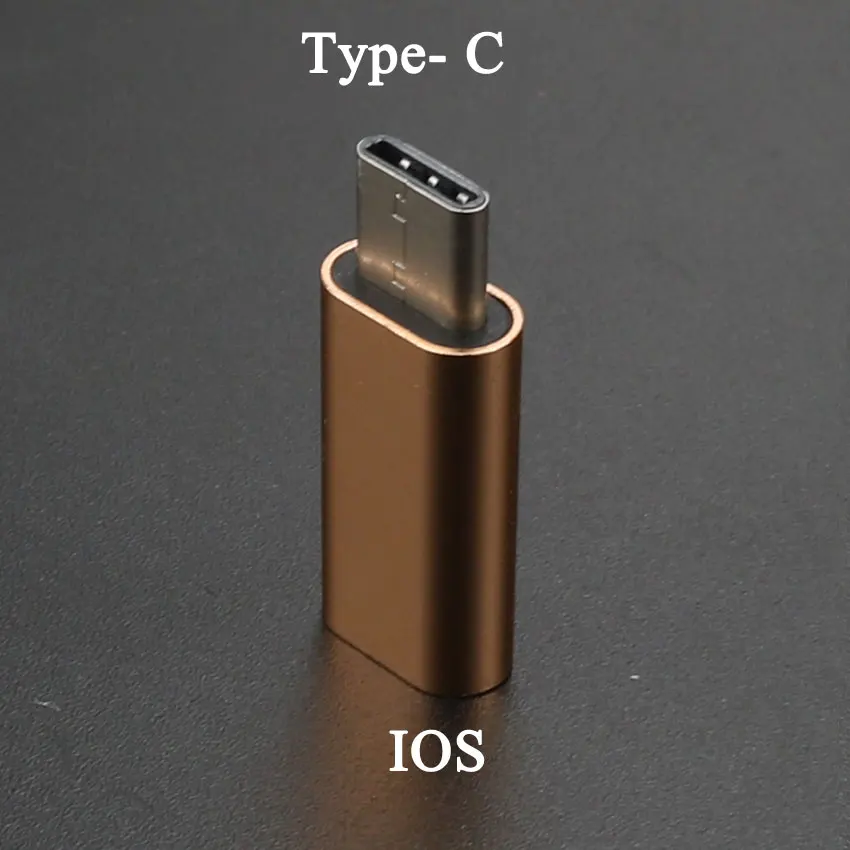 YuXi Type C конвертер в Micro USB 3 0 Стандартный адаптер для зарядного устройства iPhone и