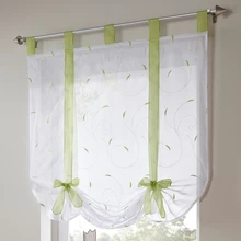 Hoomall 1 шт. различные размеры римская драпировка с поднятой и поднятой драпировкой занавес украшение волнистые окна шторы украшение для дома