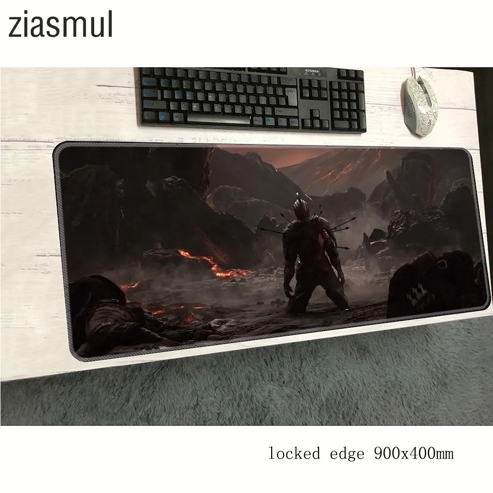  dark souls mouse pad HD pattern 900x400x3mm mousepads best gaming mousepad gamer Adorable mouse pad
