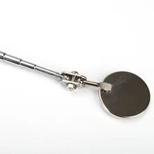 Extending Car Angle View Pen Hand Tool Automotive Telescopic Detection Lens Telescoping Inspection Round Mirror TB Sal
