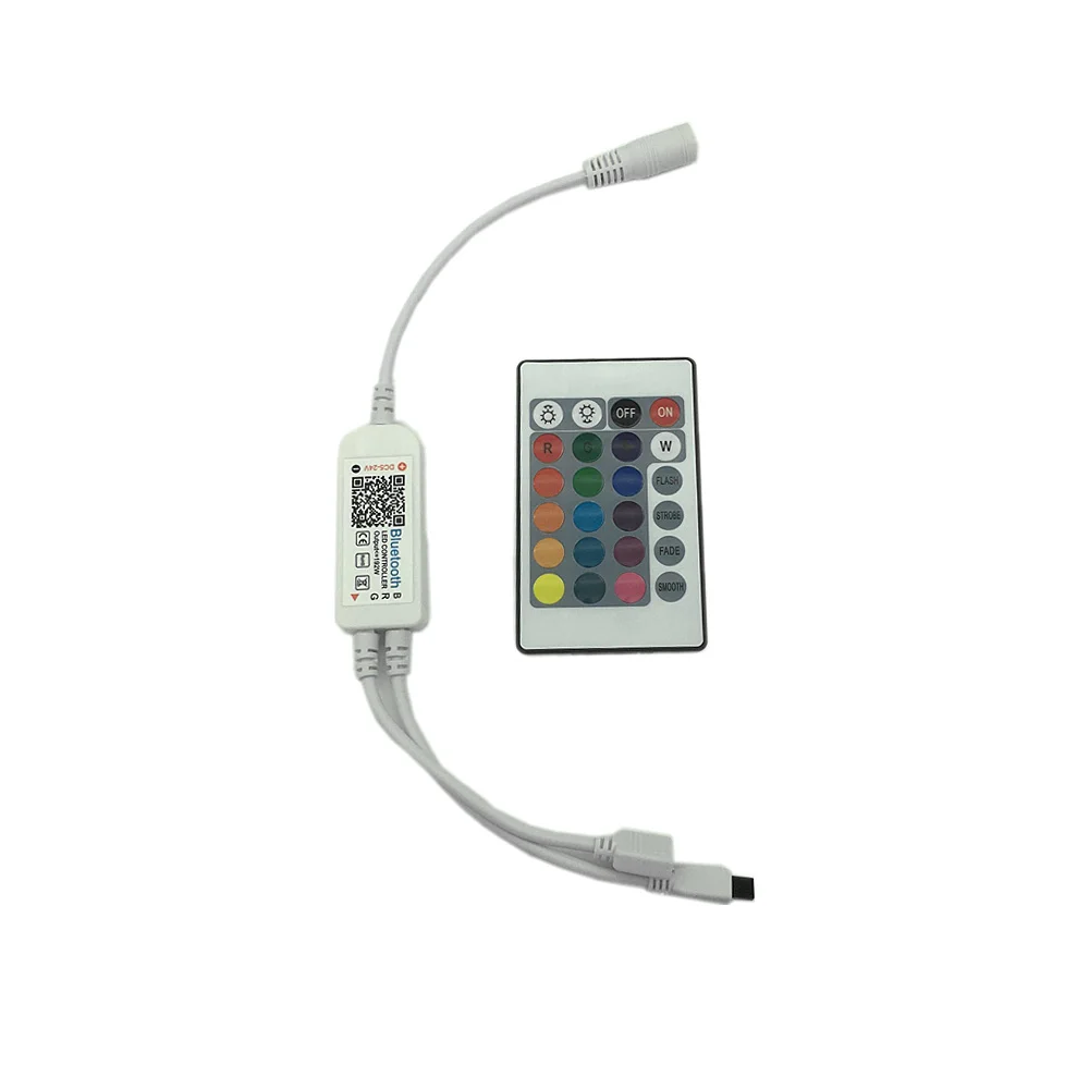 

DC5-24V RGB RGBW Light Bar Bluetooth LED Controller Lights String Music IR Remote Dimmer 3-Way 4-Pin (RGB) , 4-Way 5-Pin (RGBW)