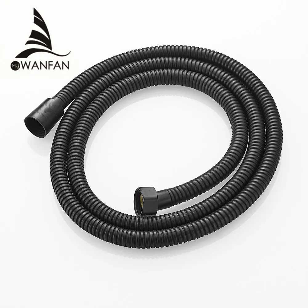 السباكة خراطيم الفولاذ المقاوم للصدأ الذهب 150 cm أنبوب دش خرطوم مرنة دش رئيس استبدال جزء الحمام المياه خرطوم HJ-0515R