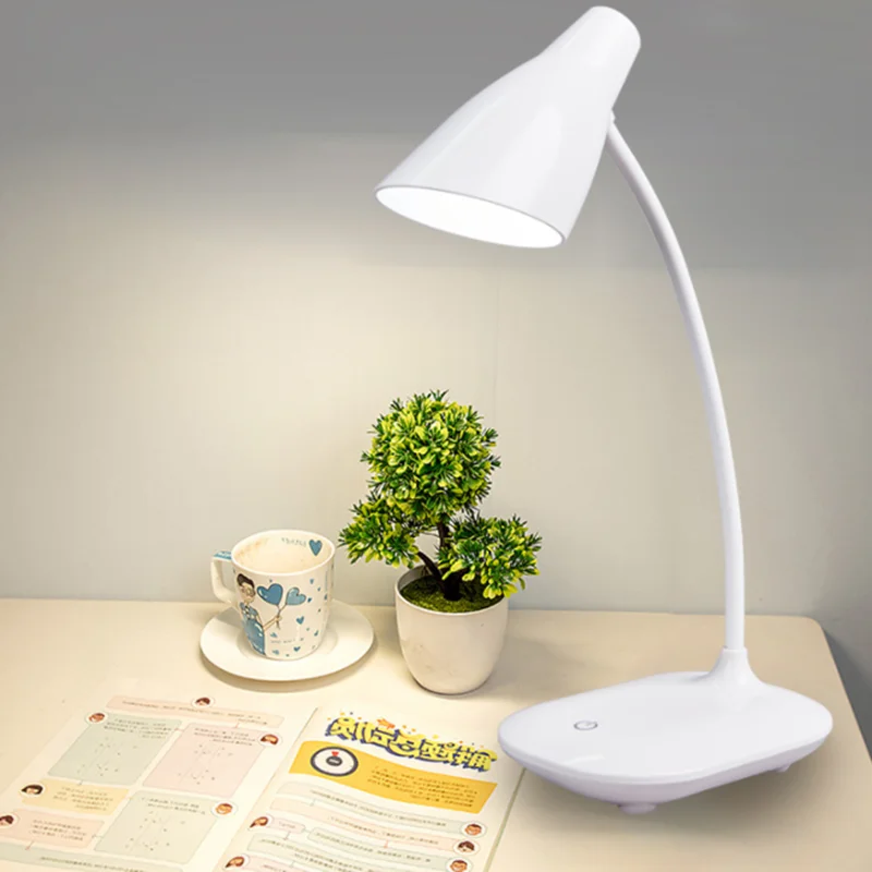 

LED Modern Touch Dimming Foldable Eye Protection Desk Lamp USB Charging Reading Book Lights Table Lamp For Children