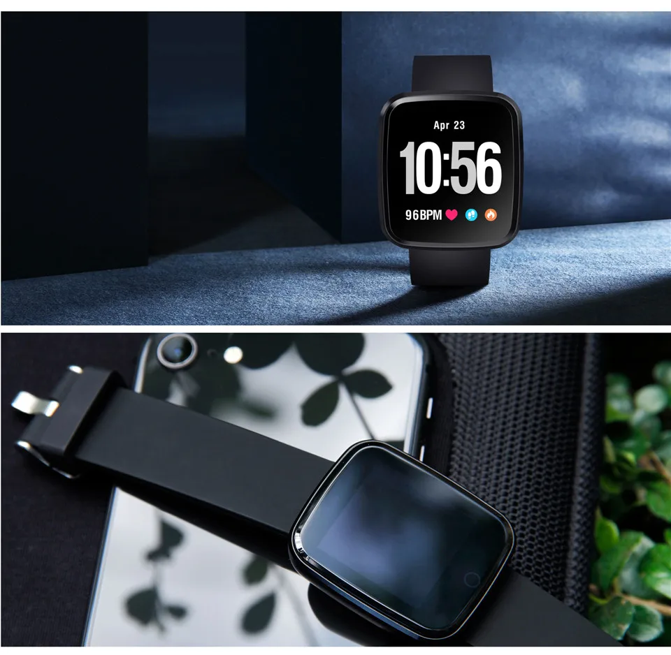 YKSO Smart band Sleep Monitor Color Screen smart bracelet V6 Smart Wristband Heart Rate Blood pressure monitor smart band       (9)