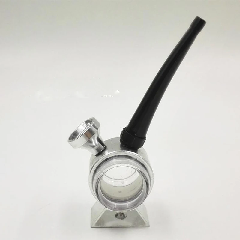 High Quality Metal Water Pipe New Smoking water glass pipe Mini Hookah