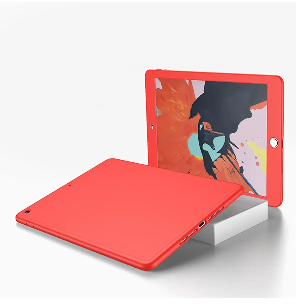 360 Full Cover For iPad 2017 2018 9.7 5th 6th Case For New iPad mini 1 2 3 4 5 Silicone Funda For iPad Pro 11 Air 1 2 With Glass (7)
