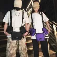 Fashion Hip Hop Streetwear Men Tactical Chest Rig Multi-pockets Waistcoat Chest Bag Vest Functional Waist Packs Bag bolsas