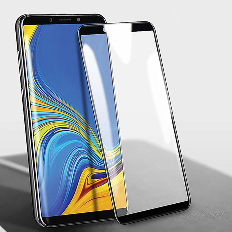 

Full Cover Tempered Glass For Samsung Galaxy A6 A8 Plus J8 A7 J2 Pro 2018 J2 Core M10 M20 J5 J7 2017 J730F Film Screen Protector