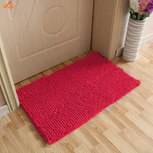 40*60 см коврики для ванной комнаты синель нескользящий коврик для ванной коврик из микроволокна быстро впитывающий воду