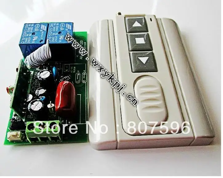 Free Shipping 433MHz 315MHz 2 Channel AC 220V RF Wireless Remote Control Switch for Home