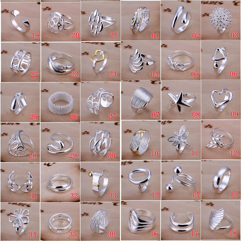 100 New 925 sterling silver ring CZ Diamond wedding rings for women Dragon animal engagement ring