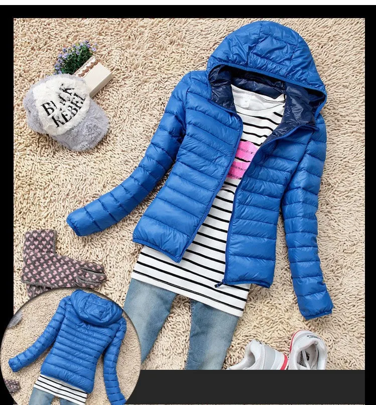 

New 2018 Fashion Parkas Winter Female Down Jacket Women Clothing Winter Coat Color Overcoat Women Jacket Parka