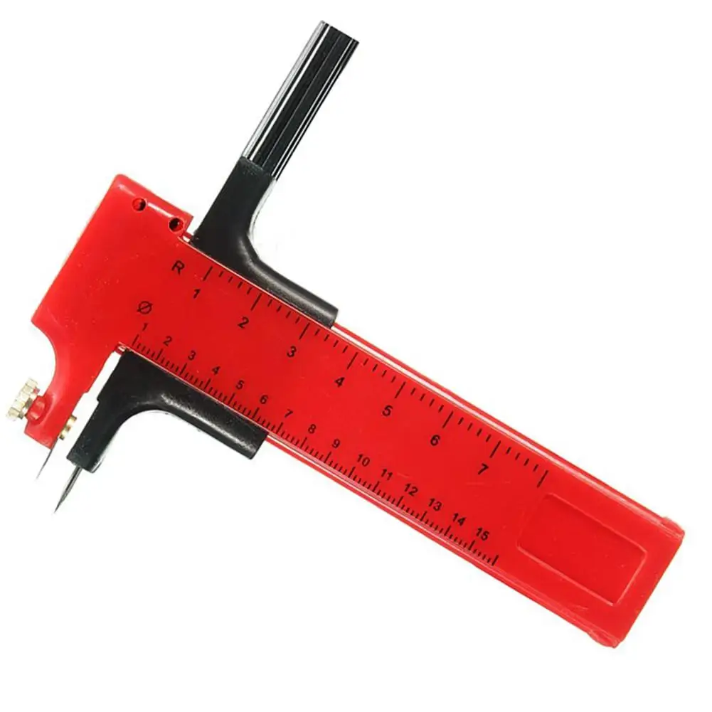 Kopen 10 150mm Circulaire Heerser DIY Tool Building Model Materiaal Die Papier Plastic Board Ronde Tangenti euml;le Apparaat Kompassen Cutter
