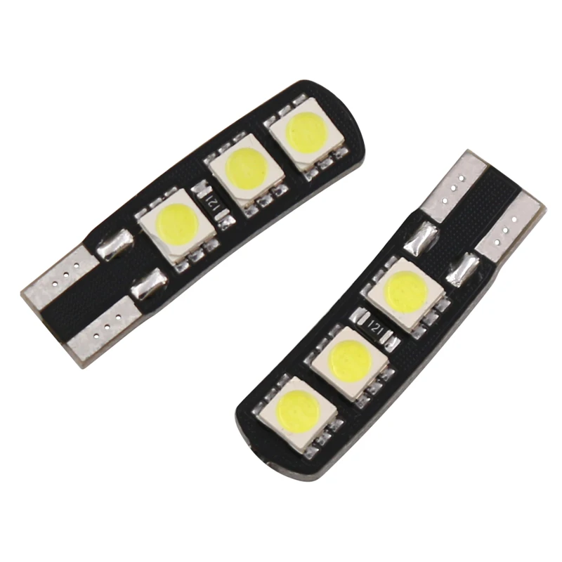 10 шт. Автомобильные светодиодные лампы T10 12 в 5050 5W5|interior led lamps|car lightled interior lamp |