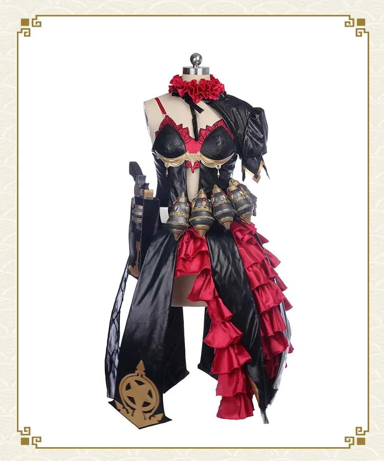 CosplayLove SINoALICE Cosplay Costume Dead Alice Cinderella Dress Cosplay Costume Full Suit Custom Made (14)