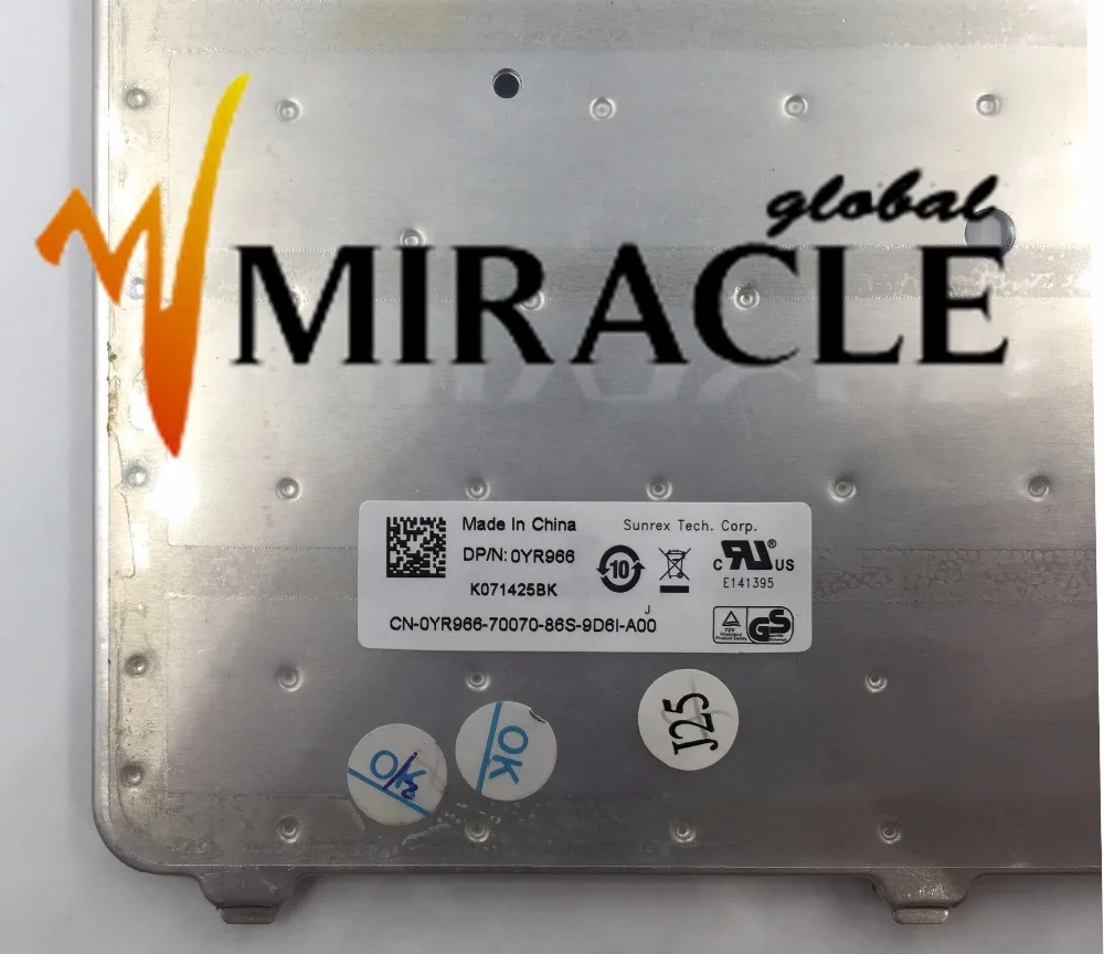 

Repair You Life DP/N:0YR966K071425BK For Dell for inspiron 1400 1520 1540 1545 1500 XPS M1330 M1530 NK750 PP29L M1550 Arabic