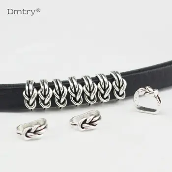 

Dmtry 20pcs Fashion Jewelry Diy Bracelet Bangle Jewelry Making Findings Material Twist Leather Charms Beads Finding BB0013