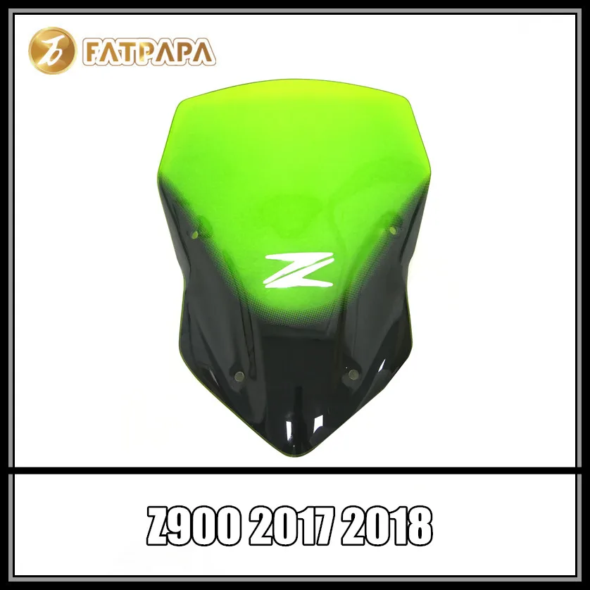 Мотоцикл установка ABS лобовое стекло для KAWASAKI NINJA Z900 2017 2018 (с 3D наклейками) |