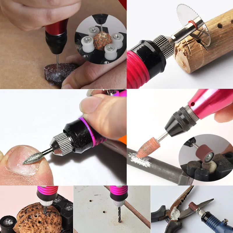 15 шт./компл. DIY электрическая гравировальная ручка гравировальный инструмент для