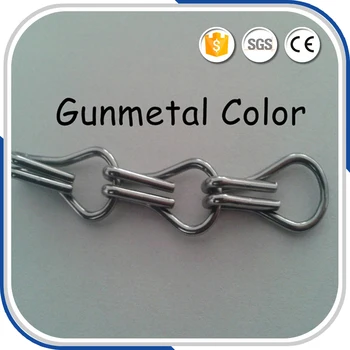 

100% aluminum anodized fly screen chain curtains