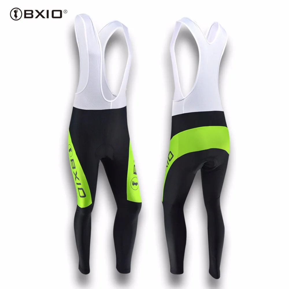 

BXIO Winter Bike Long Bib Pant Seamless Stitching Cycling Clothing 5D Pad Pro Team Bicycle Trousers Invierno Ropa Ciclismo 132-P