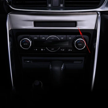 

For Mazda 3 M3 Axela 2017 2018 ABS Matte Center Console Cover Trim Middle Control Panel Sticker Interior Accessories Car Styling