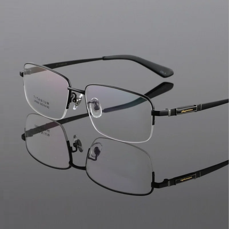 Мужская оправа для очков из титана ультра светильник ширина 150 см|titanium eyeglass