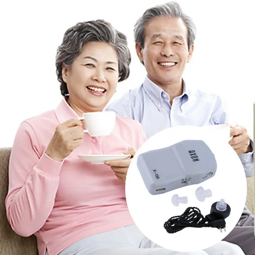 Light Pocket Mini Sound Amplifier Adjustable Tone In Ear Hearing Aids for the Elderly Digital Hearing Aid Device Eare Care