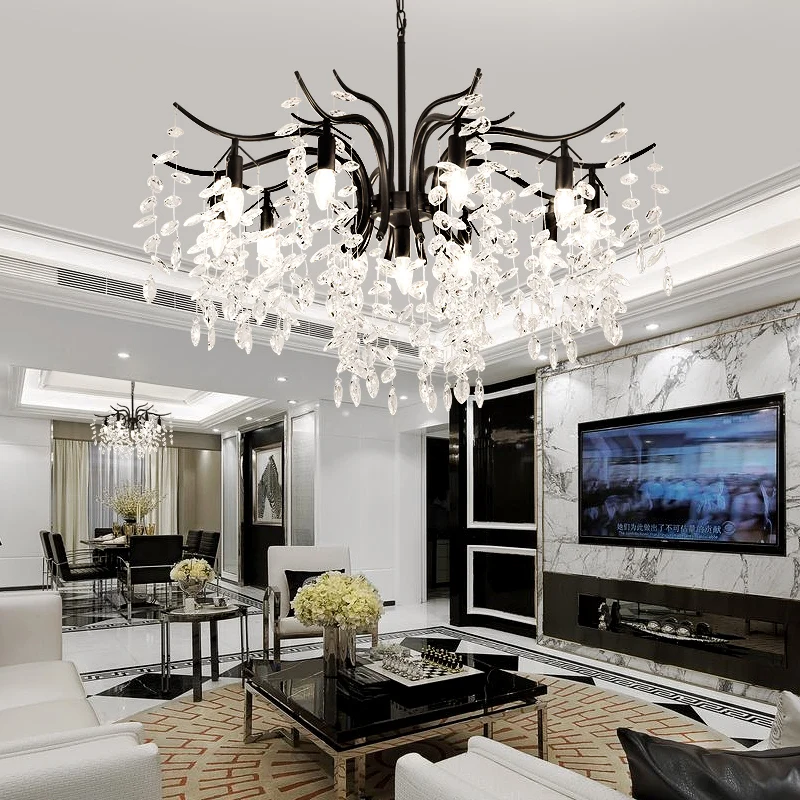  Led Crystal chandelier home lighting luminaire lustres de cristal Modern kitchen Dining room Living - 32995442918