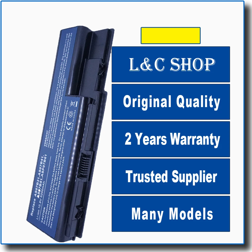 

Notebook Laptop Battery Pack Replacement for Acer Aspire Series 5220 5230 5235 5300 5310 5315 5320 5330