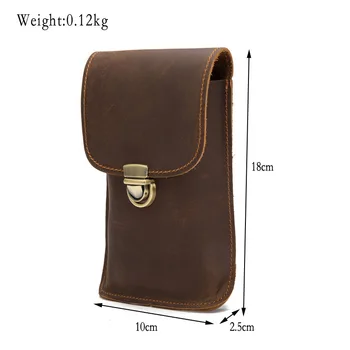 

SZLHRSD Men's leather wallet bag Europe and America retro cover case for Xiaomi Mi Mix 2S Max 2 Redmi 5 Plus Note 5 phone bag