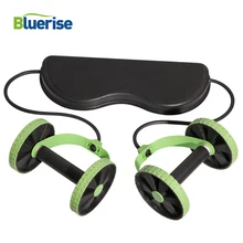 BLUERISE Многофункциональный AB роликовые колеса взрослых брюшной машина тренажерный зал оборудования ABS Фитнес оборудование для дома тренер