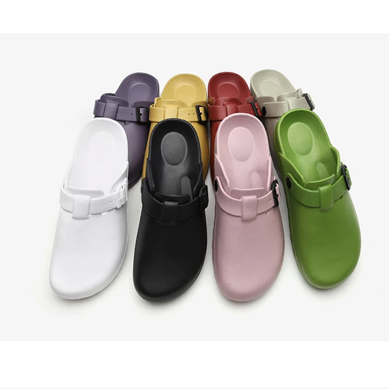 Lizeruee Summer Women Slippers Nurse Clogs Accessories Medical Footwear Orthopedic Shoes Diabetic Clog EVA Light Weight CS576|Тапочки| |