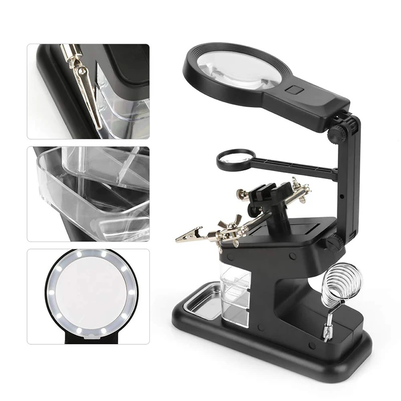 USB repair magnifier with LED light5