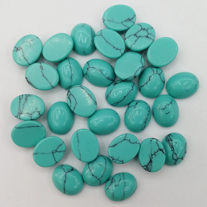 

Wholesale Fashion calaite stone beads charms 8x10mm Oval CAB CABOCHON for jewelry making 50pcs/lot free shipping no hole